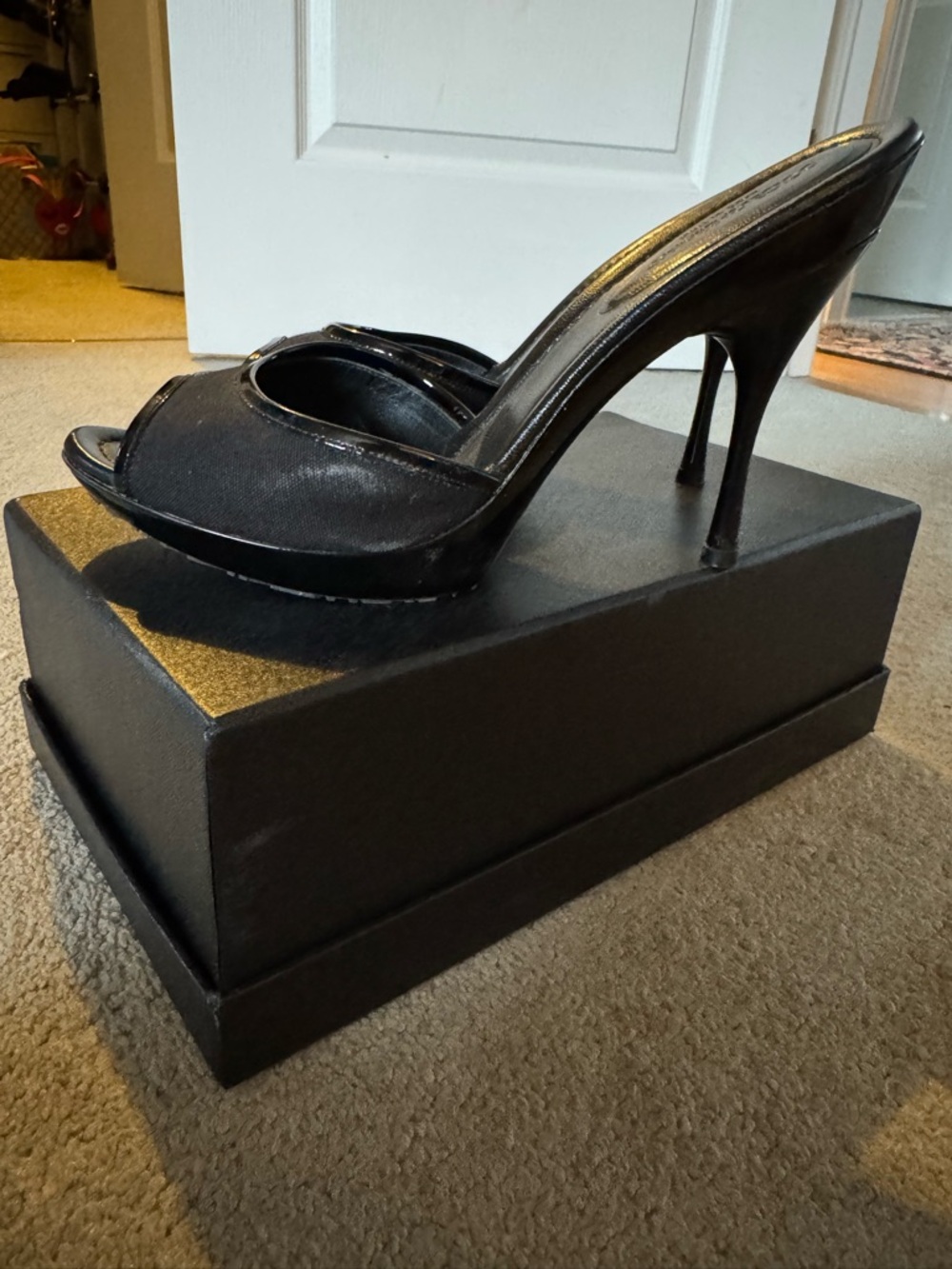 🔥Dolce & Gabbana Black Mules Size 41🔥